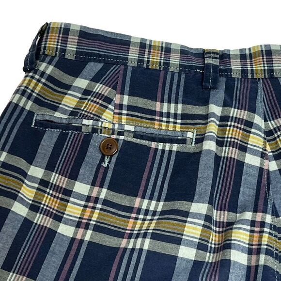 J. Crew Factory blue plaid shorts size 32 - Picture 11 of 15